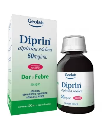 DIPRIN 50MG 100ML+COPO DOSA SAB/CERJ MEN