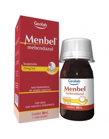 MENBEL SUSP 20 MG/ML 30 ML