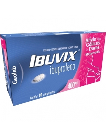 IBUVIX 400MG 10CPR GEOLAB