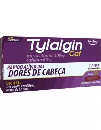 TYLALGIN CAF 500+65 MG 20 CPR