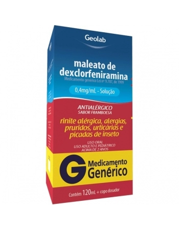 G.DEXCLORFENIRAMINA XPE 120ML GEOLAB