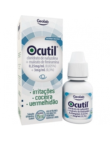 OCUTIL SOLUC OFTALMICA 0,25+3 MG 15ML GEOLAB