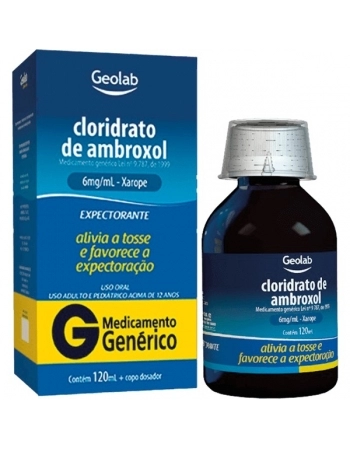 AMBROXOL XAROPE ADU 6 MG/ML 120 ML - GENÉRICO