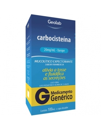 G.CARBOCISTEINA XPE PEDIATRICO 100ML GEOLAB