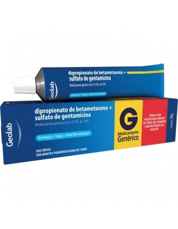 G.BETAMETASONA+GENTAMICINA CREME 30GR GEOLAB