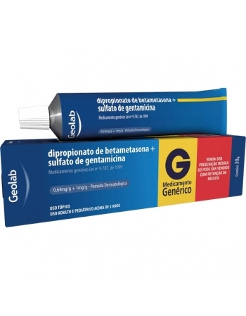 G.BETAMETASONA+GENTAMICINA POMADA 30GR GEOLAB