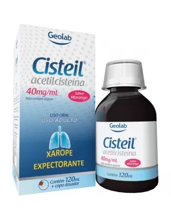 CISTEIL XAROPE ADULTO MORANGO 120 ML