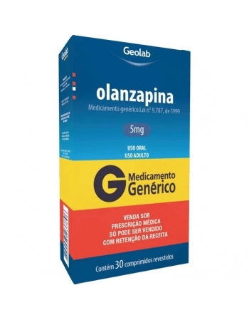 G.OLANZAPINA 5MG 30CPR P344 GEOLAB