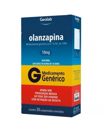 G.OLANZAPINA 10MG 30CPR P344 GEOLAB