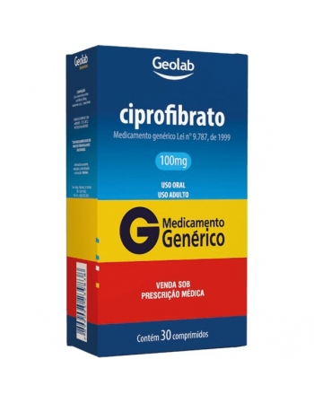 G.CIPROFIBRATO 100 MG 30 CPR