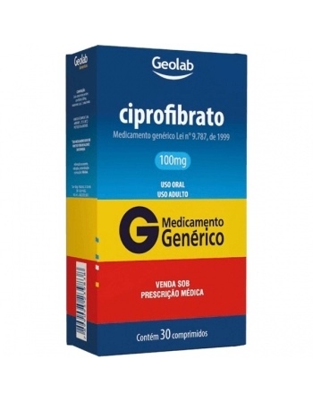 G.CIPROFIBRATO 100MG 30CPR GEOLAB