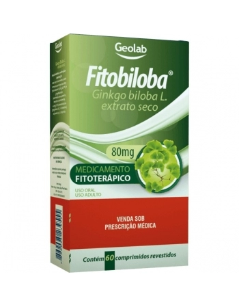 FITOBILOBA 80MG 60CPR GEOLAB