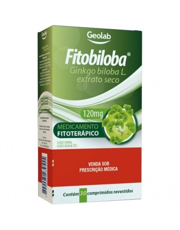 FITOBILOBA 120MG 30CPR GEOLAB