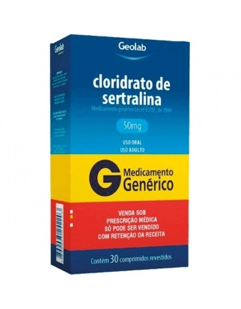 G.SERTRALINA 50MG 30CPR P344 GEOLAB