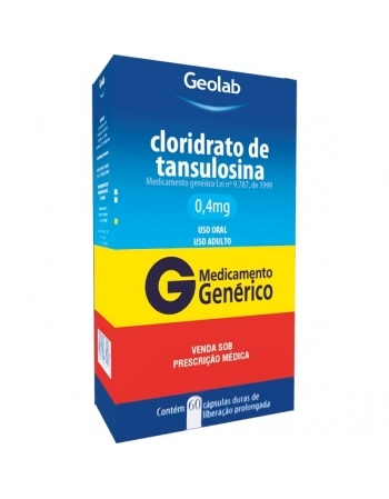 G.TANSULOSINA 0,4MG 60CPS GEOLAB
