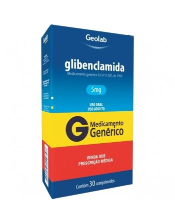 GLIBENCLAMIDA 5 MG 30 CPR - GENÉRICO