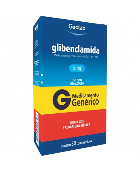 GLIBENCLAMIDA 5 MG 30 CPR - GENÉRICO