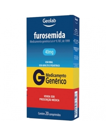G.FUROSEMIDA 40MG 20CPR GEOLAB