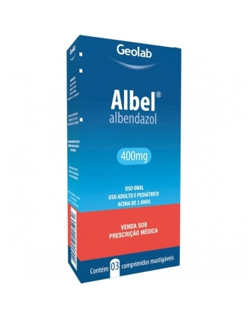 ALBEL 400MG 3CPR GEOLAB