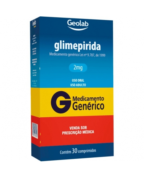 GLIMEPIRIDA 2 MG 30 CPR - GENÉRICO