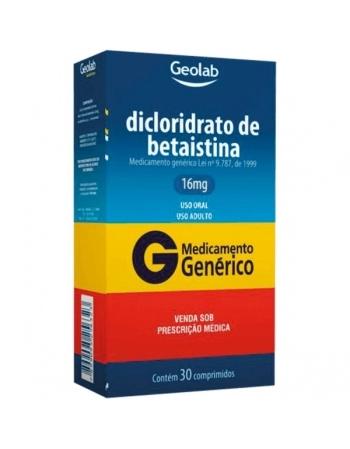 G.BETAISTINA 16MG 30CPR GEOLAB