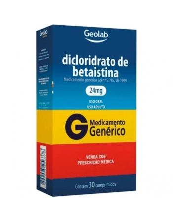 G.BETAISTINA 24MG 30CPR GEOLAB