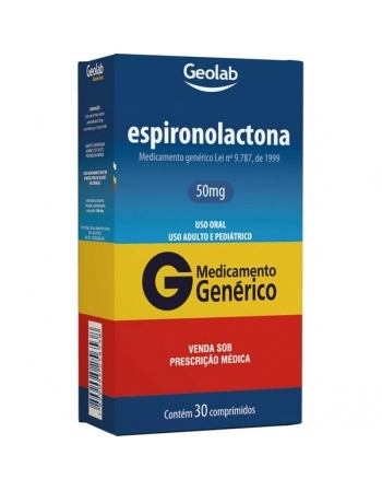 G.ESPIRONOLACTONA 50MG 30CPR GEOLAB
