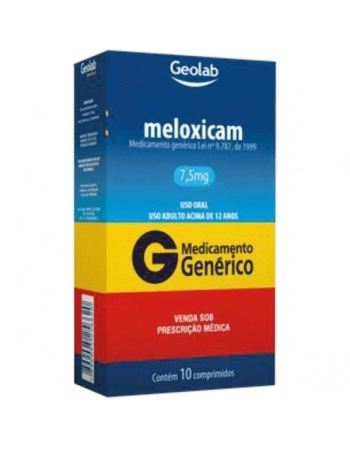G.MELOXICAM 7,5MG 10CPR GEOLAB