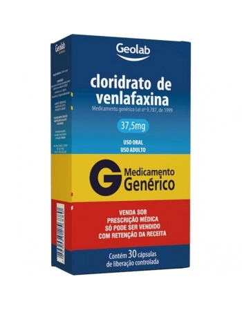 G.VENLAFAXINA 37,5MG 30CPR P344 GEOLAB