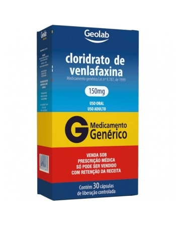 G.VENLAFAXINA 150MG 30CPS P344 GEOLAB