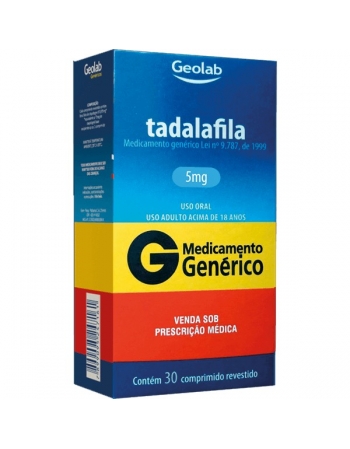 G.TADALAFILA 5 MG 30 CPR REV