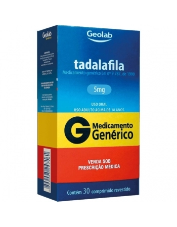 TADALAFILA 5 MG 30 CPR REV - GENÉRICO