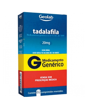 G.TADALAFILA 20 MG 2 CPR