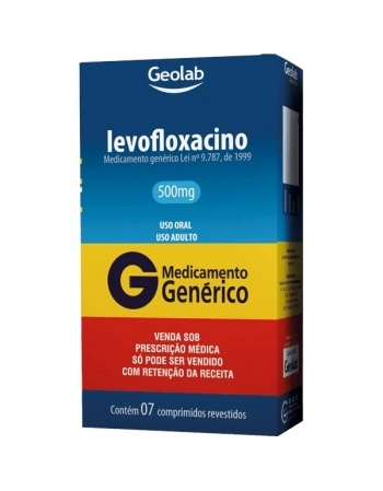 G.LEVOFLOXACINO 500MG 7CPR GEOLAB