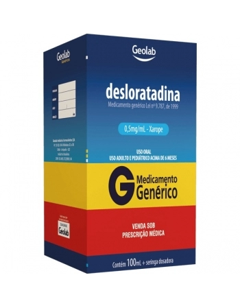 G.DESLORATADINA XPE 0,5MG 100ML GEOLAB