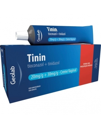 TININ CREME VAGINAL 35GR C/7APLIC GEOLAB