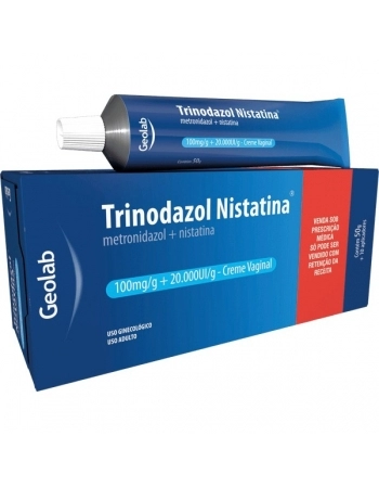 TRINODAZOL NISTATINA CREME 50GR 10 APLIC GEOLAB