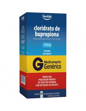 BUPROPIONA 150 MG 60 CPR P344 - GENÉRICO