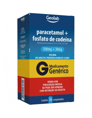 G.PARACET+CODEINA 500+30 MG 36 CPR P344