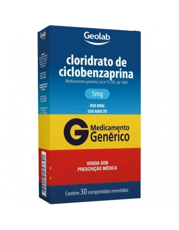 G.CICLOBENZAPRINA 5MG 30CPR GEOLAB