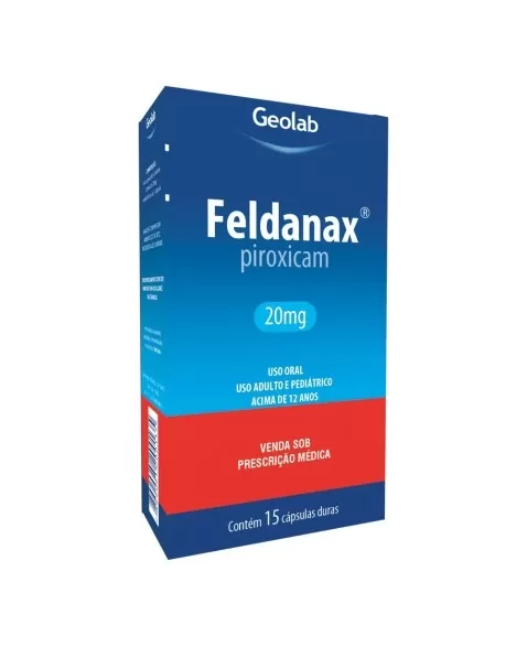 FELDANAX 20 MG 15 CPR