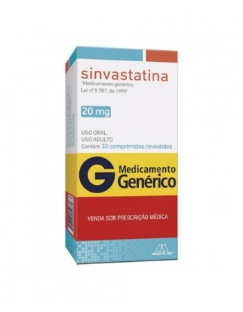 G.SINVASTATINA 20 MG 30 CPR