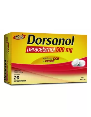 DORSANOL 500 MG 20 CPR