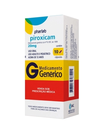 G.PIROXICAM 20 MG 10 CPR