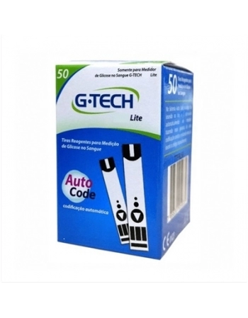 TIRAS DE TESTE GTECH FREE LITE CAIXA COM 50 UNIDADES