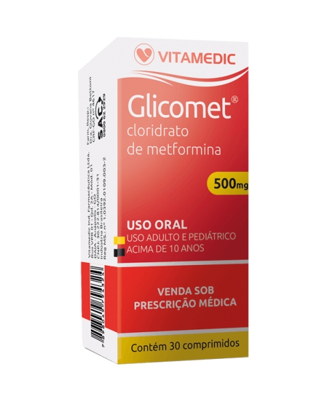 GLICOMET 500 GR 30 CPR