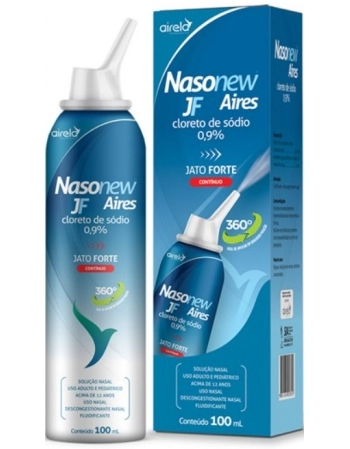 NASONEW JF AIRES ADUL/PEDIATRICO SOL JATO FORTE 100ML