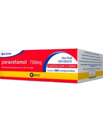 G.PARACETAMOL 750 MG 200CPR