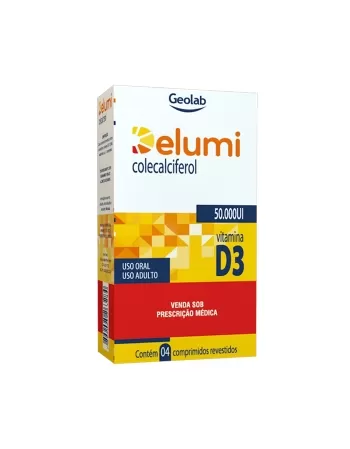 DELUMI VITAM D3 50000UI 4CPR