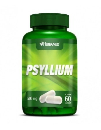 PSYLLIUM 500 MG 60 CAPS